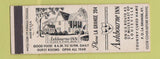 Matchbook Cover - Ashbourne Inn La Grange KY