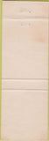 Matchbook Cover - Allis' Italian Restaurant New York City