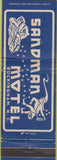 Matchbook Cover - Sandman Motel Rockingham NC