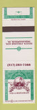 Matchbook Cover - Aristocrat Pub Restaurant Indianapolis IN