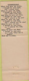 Matchbook Cover - Al's Motel Coffee Shop Clewiston FL