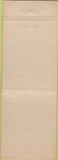Matchbook Cover - Valade's Terminal Restaurant Burlington VT