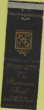 Matchbook Cover - Huntington Hotel San Francisco CA