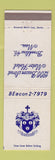 Matchbook Cover - 1200 Beacon Street Motor Hotel Brookline MA WEAR