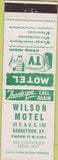 Matchbook Cover - Wilson Motel Bardstown KY