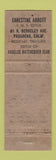 Matchbook Cover - Ernestine Abbot RMS Sun City Motel Miami Beach FL