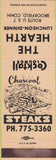 Matchbook Cover - The Hearth Restaurant Brookfield CT