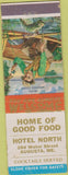 Matchbook Cover - Hotel North Augusta ME