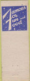 Matchbook Cover - Hotel North Augusta ME