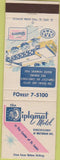Matchbook Cover - Diplomat Motel St Louis MO
