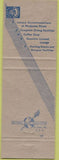 Matchbook Cover - Diplomat Motel St Louis MO