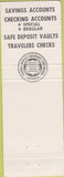 Matchbook Cover - First National Bank Ferndale WA