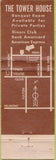 Matchbook Cover - The Tower House Restaurant Fresno CA
