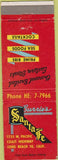Matchbook Cover - Santa Fe Currie's Long Beach CA