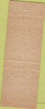 Matchbook Cover - Santa Fe Currie's Long Beach CA