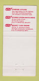 Matchbook Cover - 1956 Oldsmobile Fisher Motors Paradise PA 30 Strike
