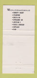 Matchbook Cover - 1965 Oldsmobile Leo Knoerzer Hammond IN  30 Strike