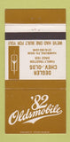 Matchbook Cover - 1982 Oldsmobile Degler Chevrolet Hamburg PA 30 Strike