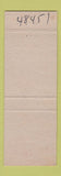Matchbook Cover - Argentine Marine Sales Linden MI