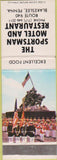Matchbook Cover - Sportsman Motel Restaurant Blakeslee PA