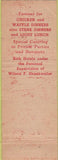 Matchbook Cover - Shankweiler's Slatington Highway PA