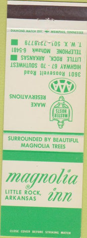 Matchbook Cover - Magnolia Inn Little Rock AR