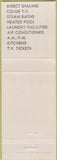 Matchbook Cover - The Players Motor Hotel Hollywood CA WEAR