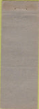 Matchbook Cover - Hotels Atlantic City New York City Los Angeles DQ