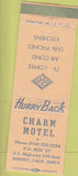 Matchbook Cover - Charm Motel Burney CA