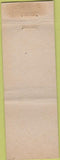 Matchbook Cover - 400 Club Restaurant Fort Worth TX