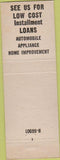 Matchbook Cover - Clay county National Bank Spencer IA