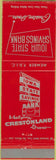 Matchbook Cover - Iowa State Savings Bank Creston IA