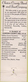 Matchbook Cover - Clinton County Bank Trust Indiana