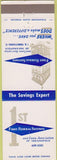 Matchbook Cover - First Federal Savings Bank Indianapolis IN