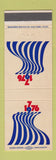 Matchbook Cover -  KSBY TV San Luis Obispo CA Bicentennial 1976