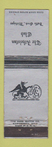 Matchbook Cover - Athelstan Club Battle Creek MI WEAR
