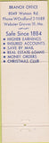 Matchbook Cover - Equality Savings Loan ST Louis MO