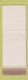 Matchbook Cover - Golden Arrow Volkswagen BA Virden MB POOR STRIKER pinup