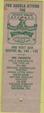 Matchbook Cover - Armstrong Linoleum Shop Mount Carmel PA