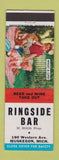 Matchbook Cover - Ringside Bar Muskegon MI
