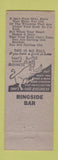 Matchbook Cover - Ringside Bar Muskegon MI