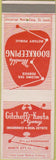Matchbook Cover - Gitchoff Kosta Real Estate insurance Granite City IL