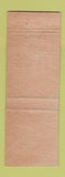 Matchbook Cover - Benjamin Franklin Hotel Philadelphia PA