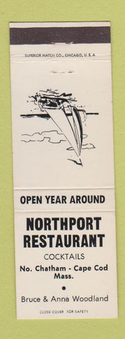 Matchbook Cover - Northport Restaurant North Chatham MA