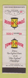 Matchbook Cover - Town House Boston MA restaurant WEAR