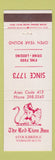 Matchbook Cover - The Red Lion Inn Stockbridge MA
