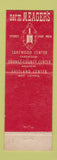 Matchbook Cover - Compton College Tartars CA