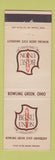 Matchbook Cover - Bowling Green State University OH