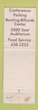 Matchbook Cover - Illinois State University Normal IL