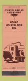 Matchbook Cover - New Mexico University Union Albuquerque NM WEAR